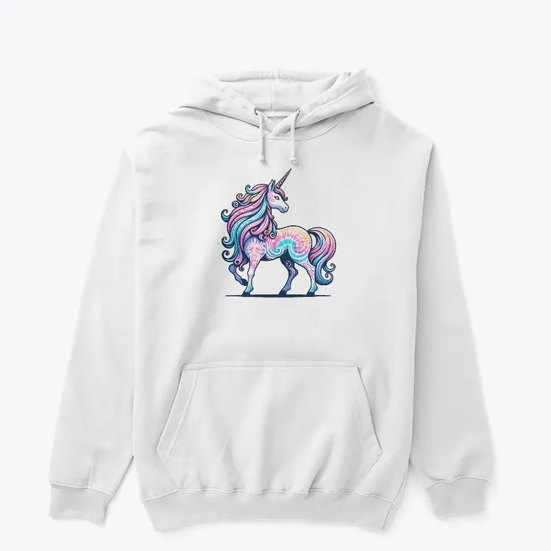 Tie Dye Unicorn Fantasy Mystical Hippie