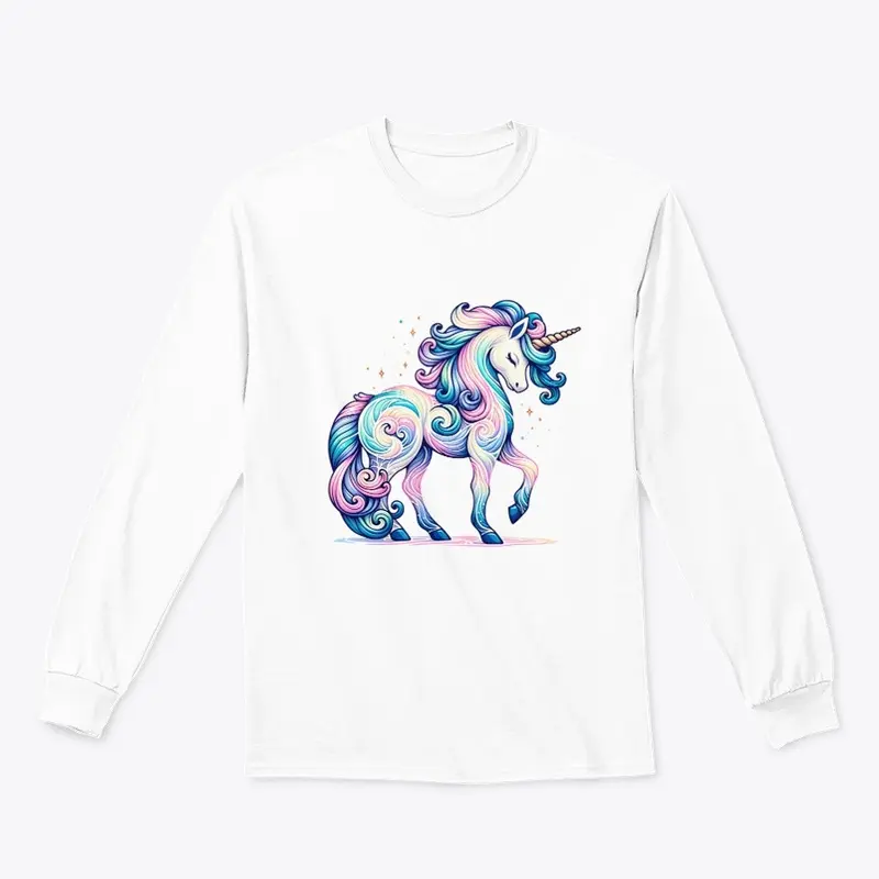 Tie Dye Unicorn Fantasy Artwork