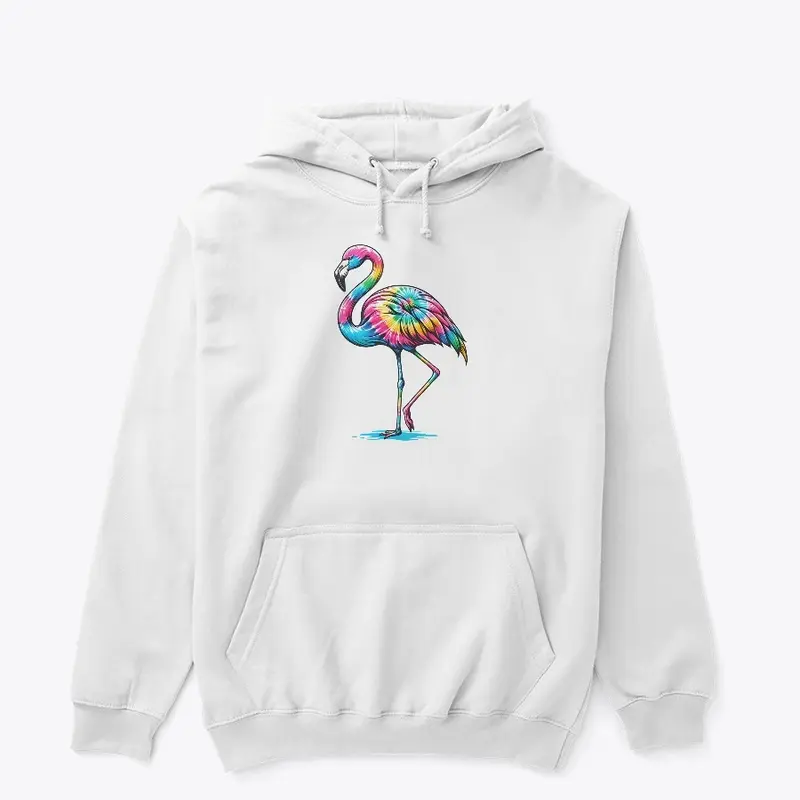 Tie Dye Flamingo Extravaganza - Colorful