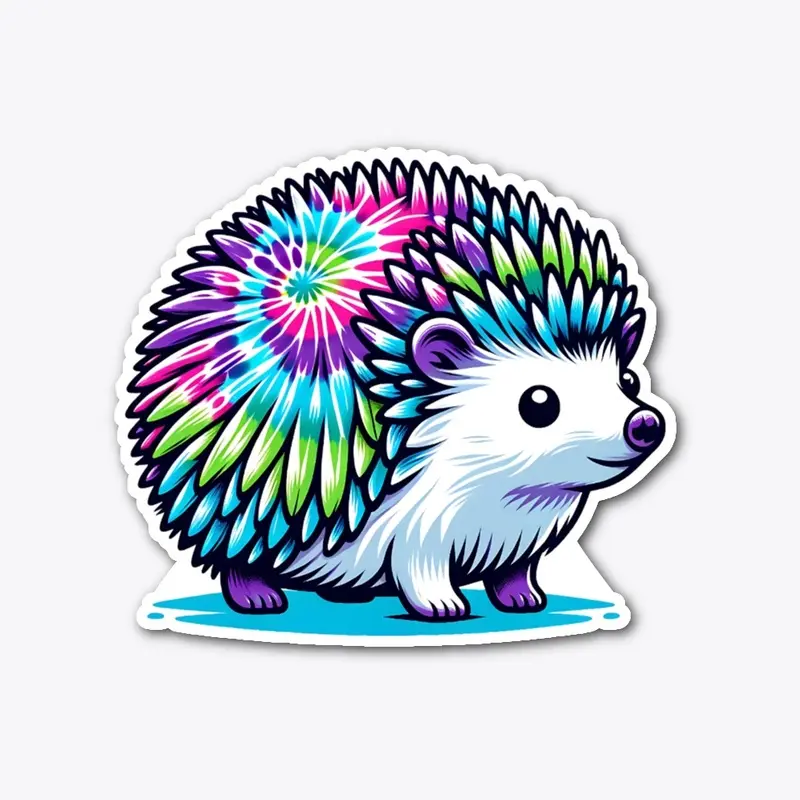 Tie Dye Hedgehog Extravaganza